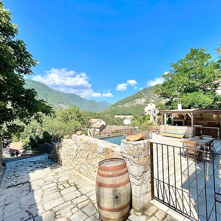 Casa Arena Authentique Maison De Village Avec Piscine Au Coeur De L'Alta Rocca - Zoza Extérieur photo