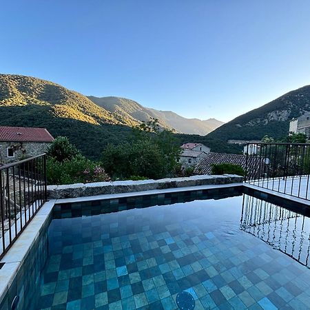 Casa Arena Authentique Maison De Village Avec Piscine Au Coeur De L'Alta Rocca - Zoza Extérieur photo