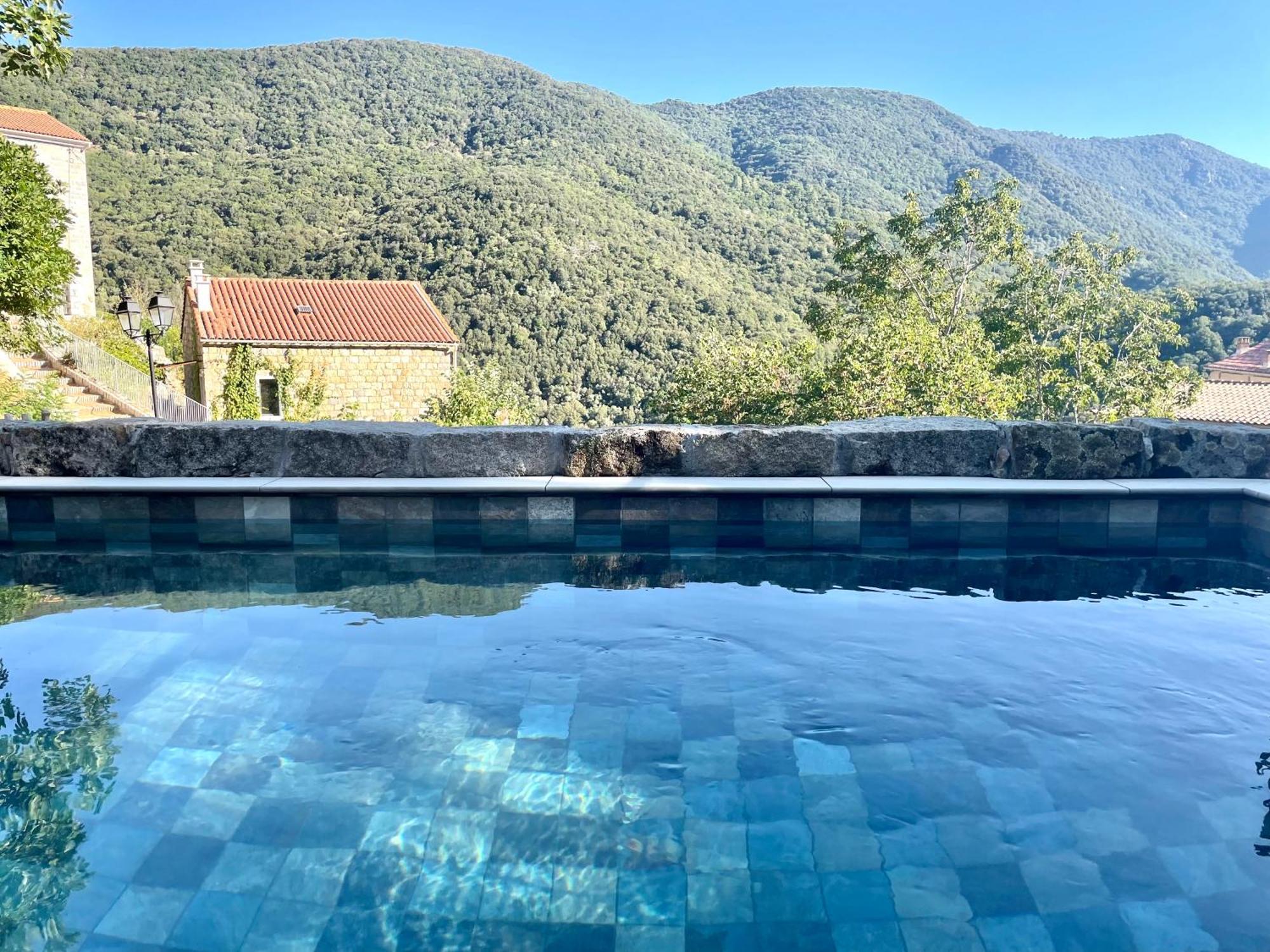 Casa Arena Authentique Maison De Village Avec Piscine Au Coeur De L'Alta Rocca - Zoza Extérieur photo