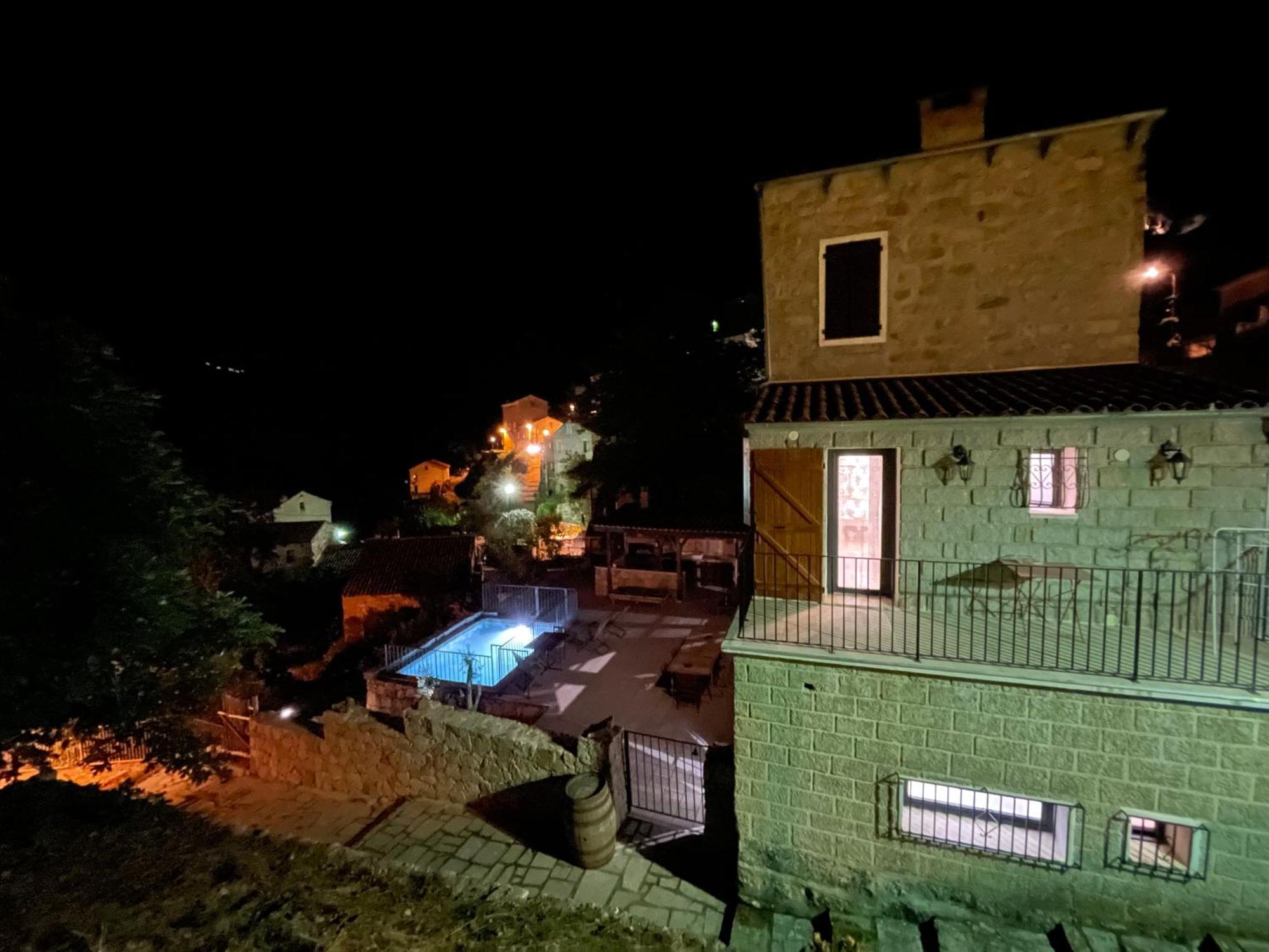 Casa Arena Authentique Maison De Village Avec Piscine Au Coeur De L'Alta Rocca - Zoza Extérieur photo