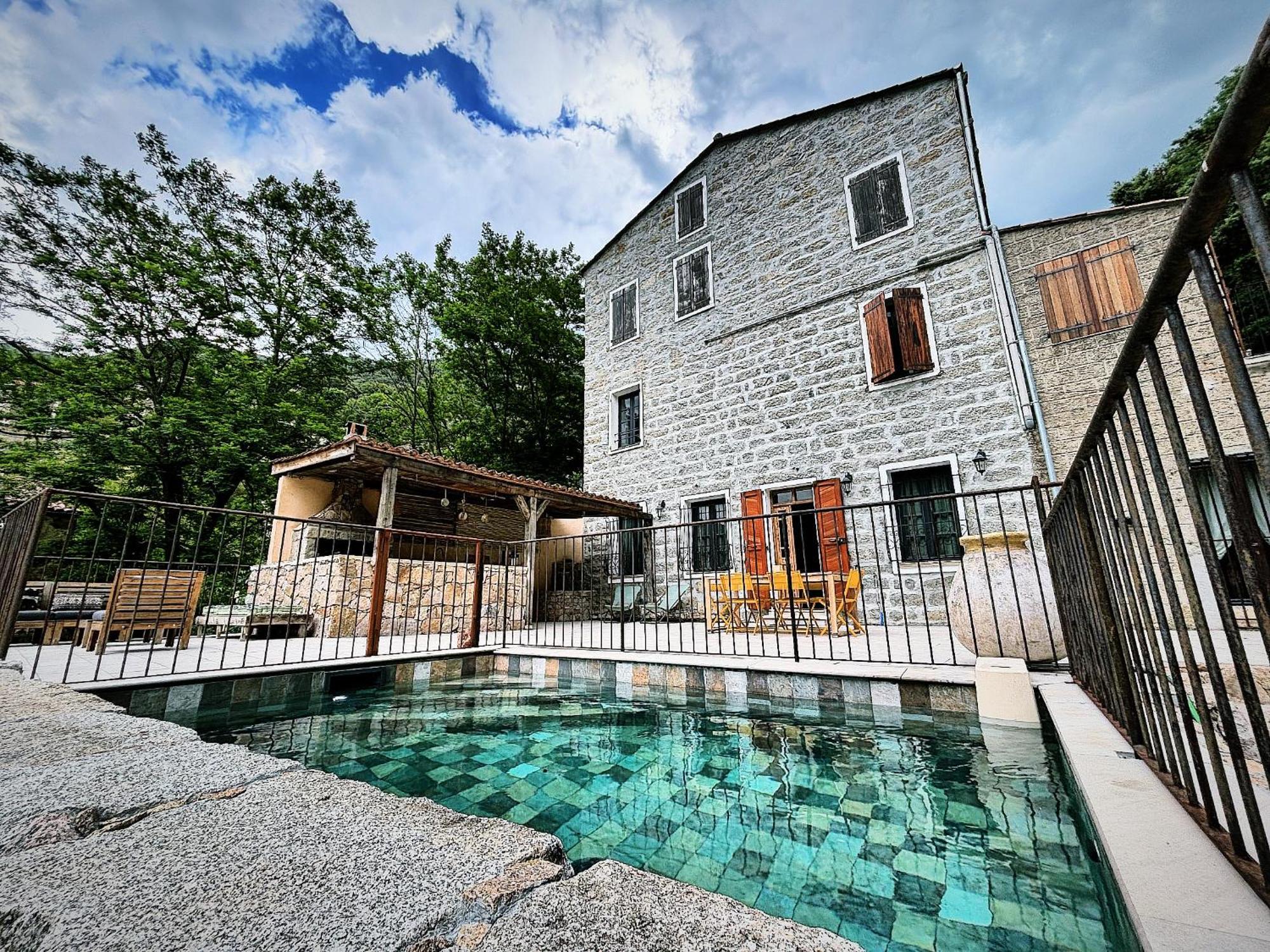 Casa Arena Authentique Maison De Village Avec Piscine Au Coeur De L'Alta Rocca - Zoza Extérieur photo