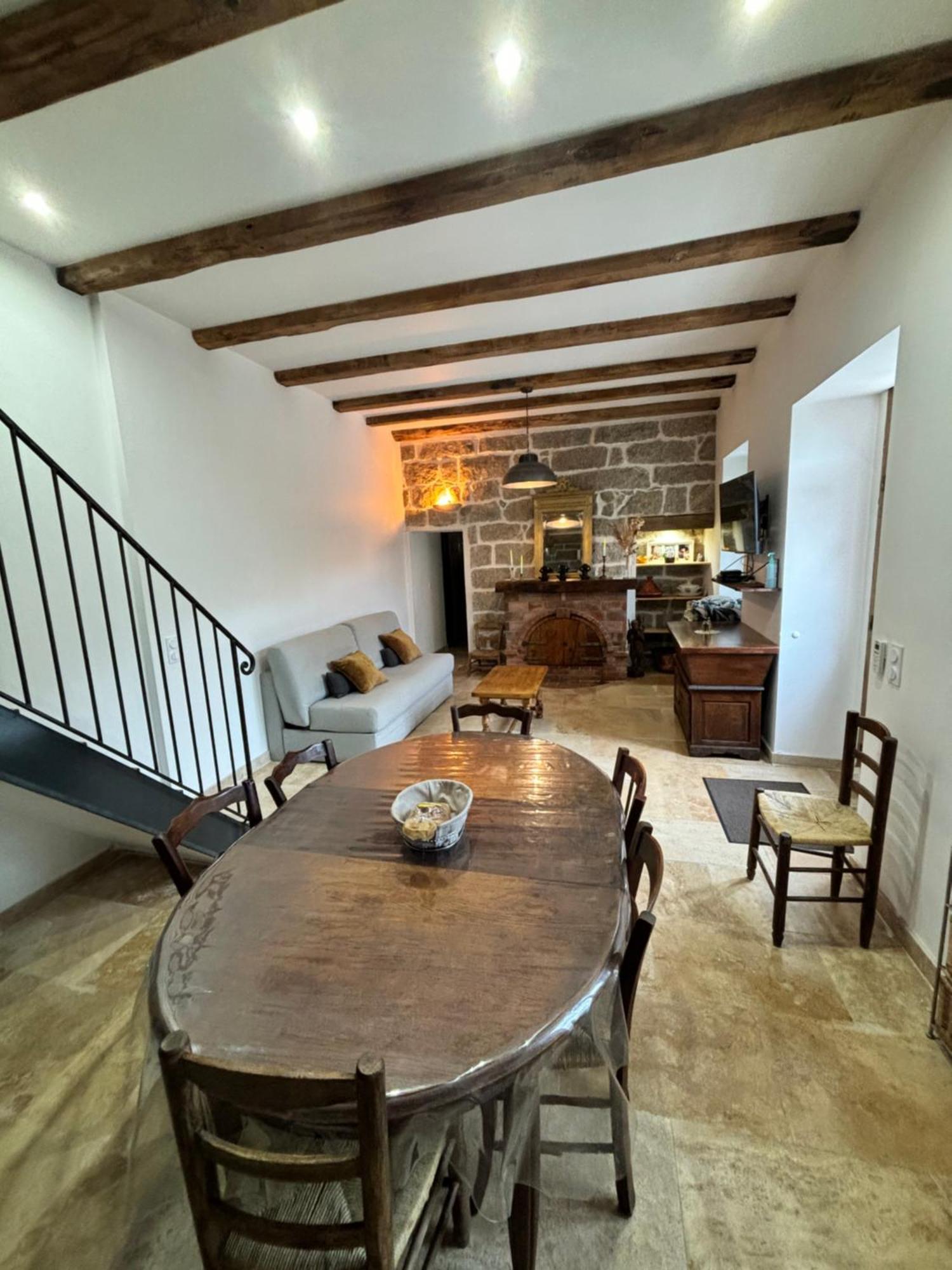 Casa Arena Authentique Maison De Village Avec Piscine Au Coeur De L'Alta Rocca - Zoza Extérieur photo