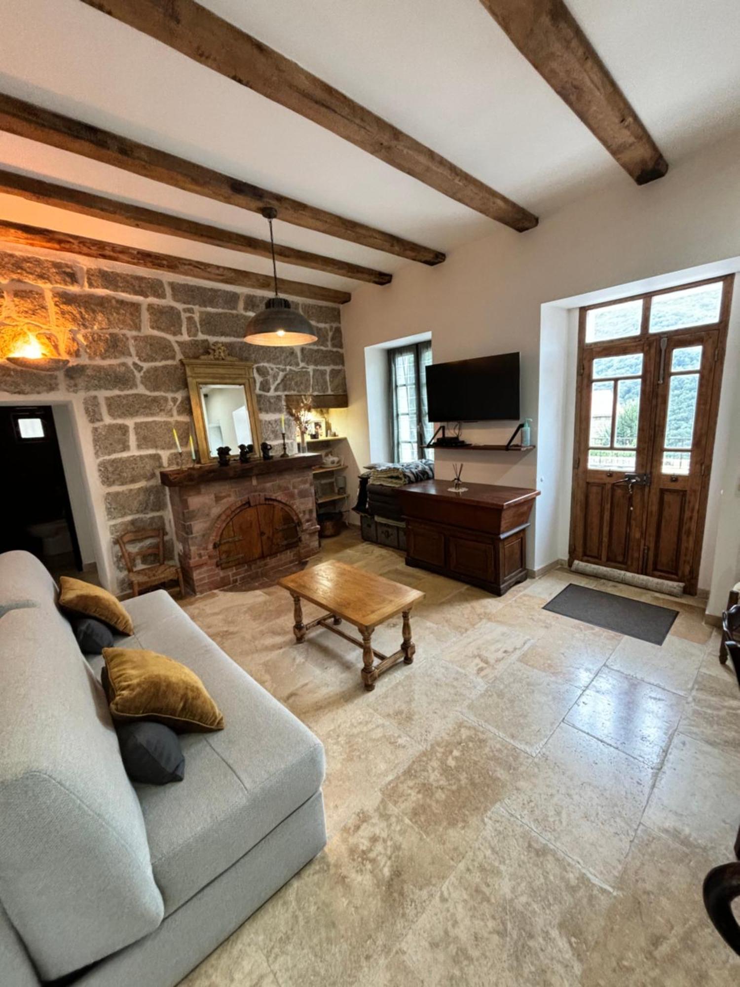 Casa Arena Authentique Maison De Village Avec Piscine Au Coeur De L'Alta Rocca - Zoza Extérieur photo